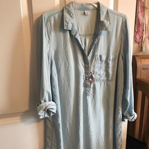 Old navy light denim dress